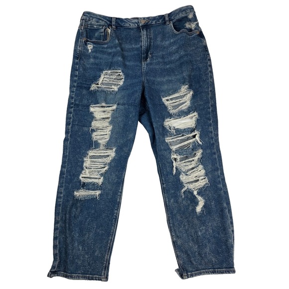 American Eagle Outfitters Denim - American‎ Eagle Size 16 Short Curvy Mom Stretch Jean